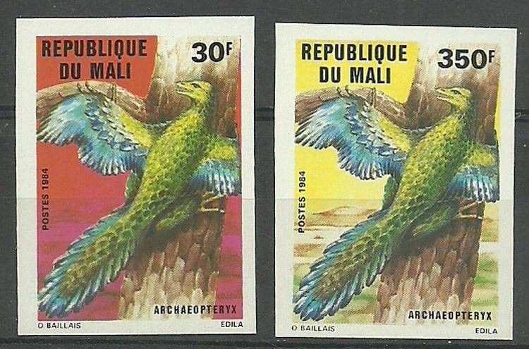 Znaczek Mali 1984 Mi 1027B+1030B Czyste **