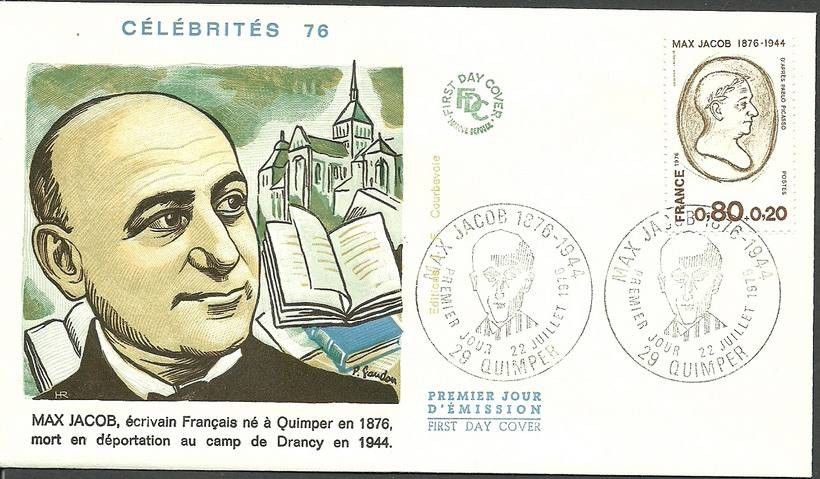 Znaczek Francja 1976 Mi 1981 FDC