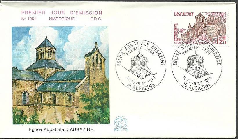 Znaczek Francja 1978 Mi 2074 FDC