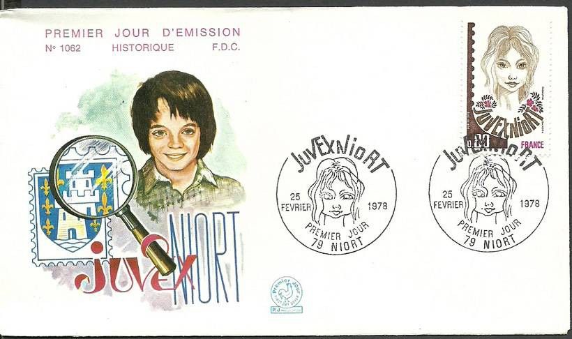 Znaczek Francja 1978 Mi 2075 FDC
