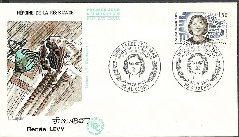 Znaczek Francja 1983 Mi 2418 FDC
