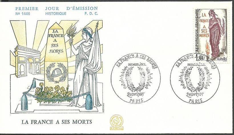 Znaczek Francja 1985 Mi 2520 FDC