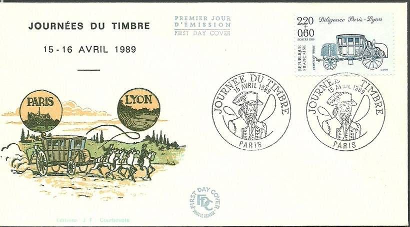 Znaczek Francja 1989 Mi 2709 FDC