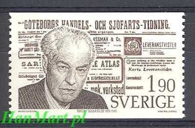 Znaczek Szwecja 1976 Mi 951 Czyste **