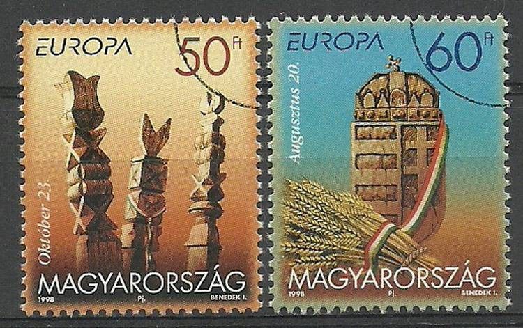 Znaczek Węgry 1998 Mi spe 4514-4515 Czyste **