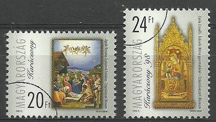 Znaczek Węgry 1998 Mi spe 4519-4520 Czyste **
