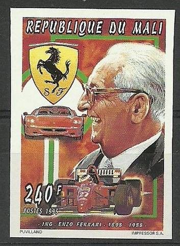 Znaczek Mali 1995 Mi 1458B Czyste **