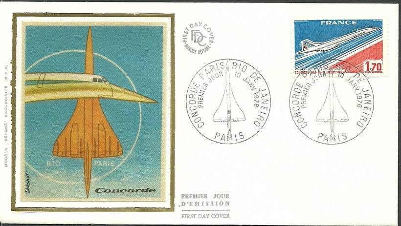 Znaczek Francja 1976 Mi S1951 FDC