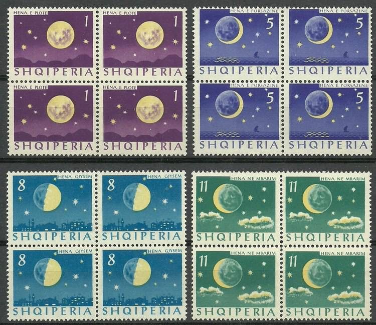 Znaczek Albania 1964 Mi 839-842 Czyste **