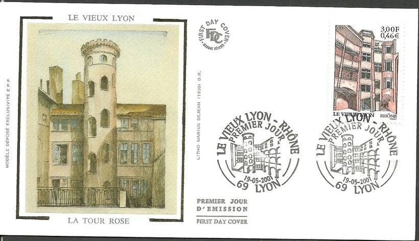 Znaczek Francja 2001 Mi S3530 FDC