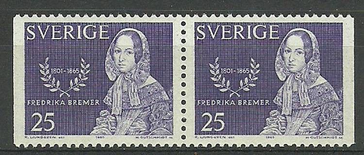 Znaczek Szwecja 1965 Mi 540DlDr Czyste **