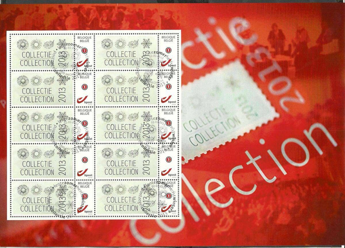 Znaczek Belgia 2011 Mi per ark 4228 Stemplowane