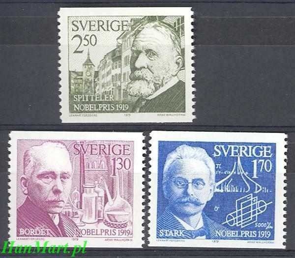Znaczek Szwecja 1979 Mi 1093-1095 Czyste **