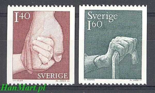 Znaczek Szwecja 1980 Mi 1103-1104 Czyste **