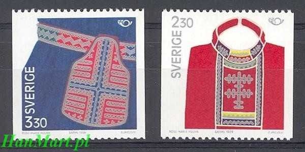 Znaczek Szwecja 1989 Mi 1537-1538 Czyste **