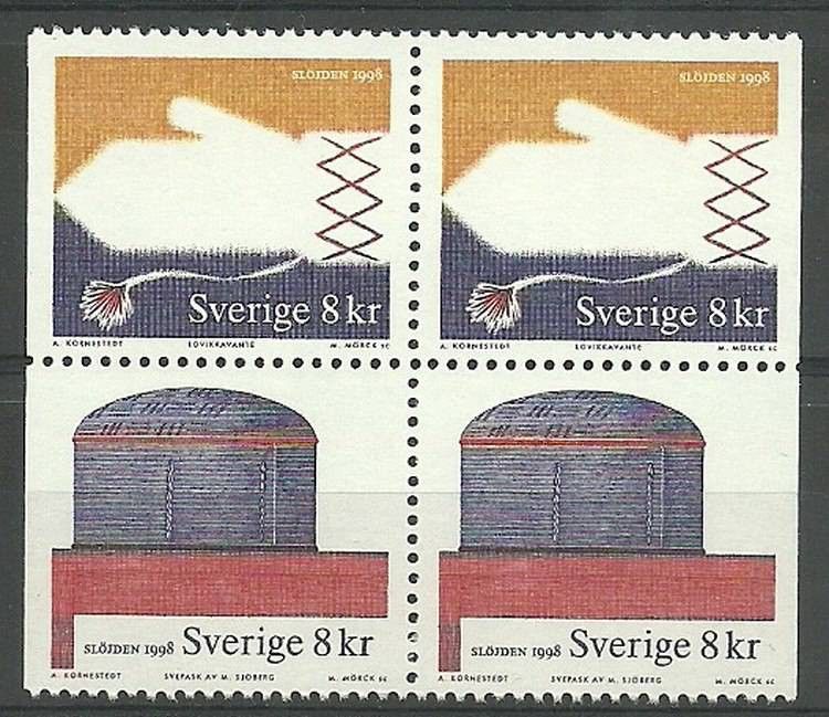 Znaczek Szwecja 1998 Mi 2041-2042 Czyste **