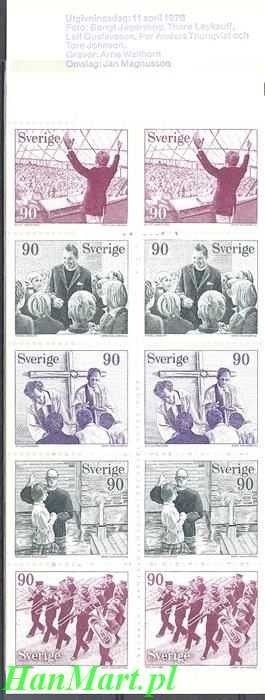 Znaczek Szwecja 1978 Mi mh 66 Czyste **