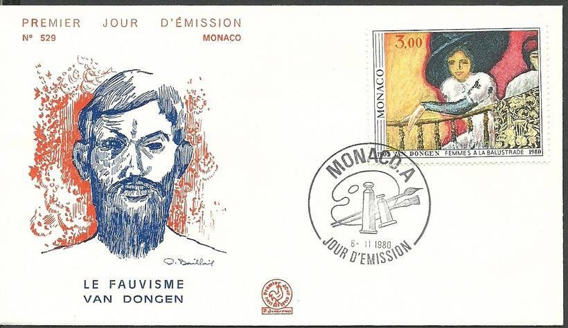 Znaczek Monako 1980 Mi 1438 FDC