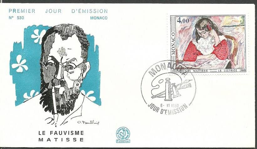 Znaczek Monako 1980 Mi 1439 FDC