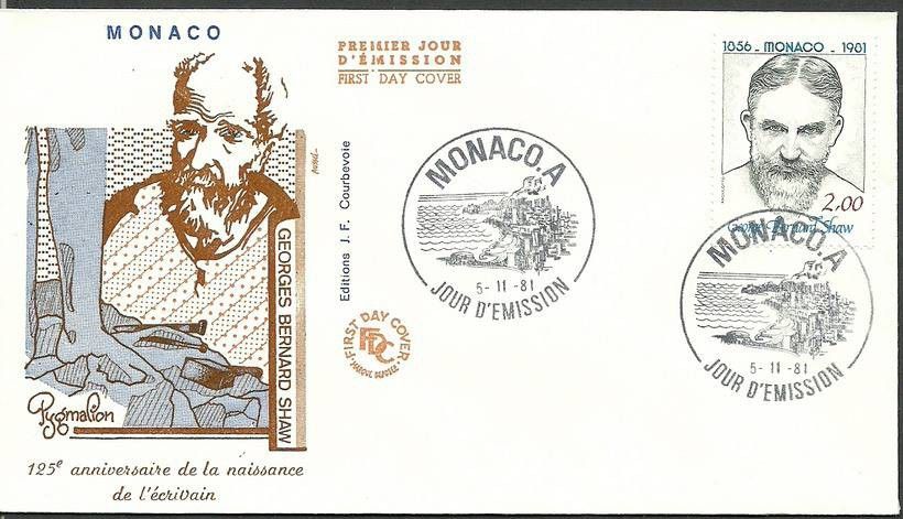 Znaczek Monako 1981 Mi 1492 FDC