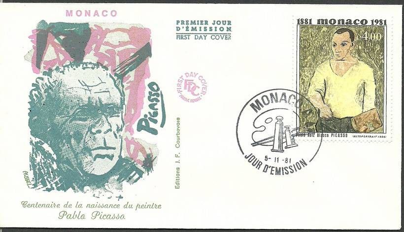 Znaczek Monako 1981 Mi 1494 FDC