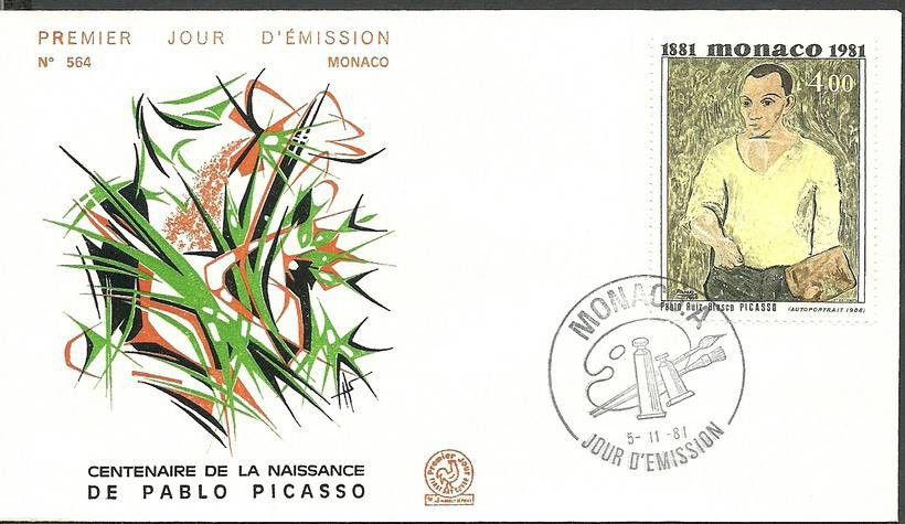 Znaczek Monako 1981 Mi 1494 FDC