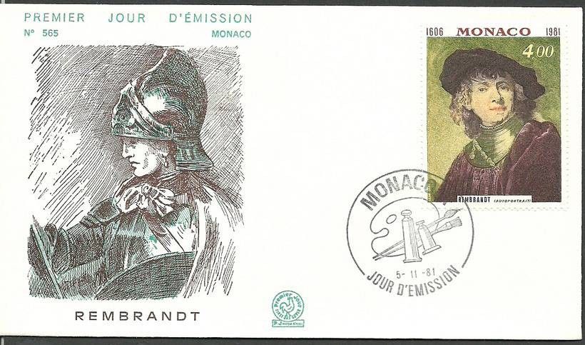 Znaczek Monako 1981 Mi 1495 FDC