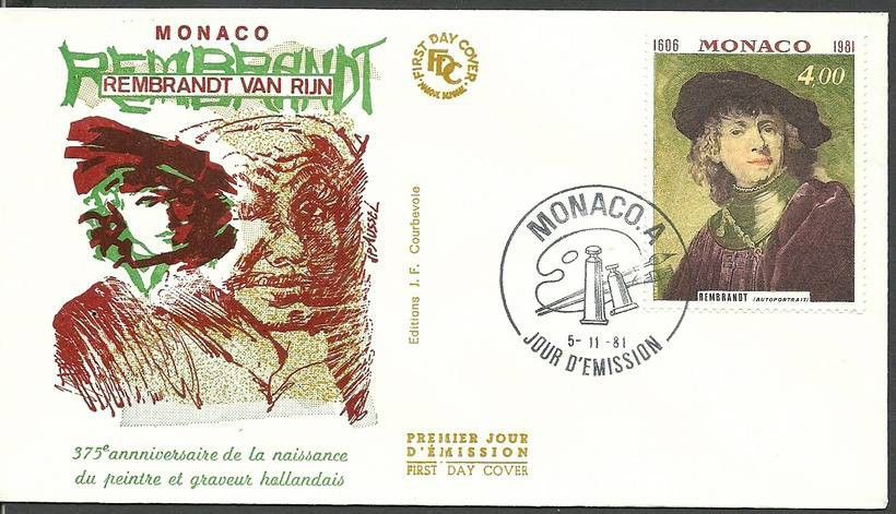 Znaczek Monako 1981 Mi 1495 FDC