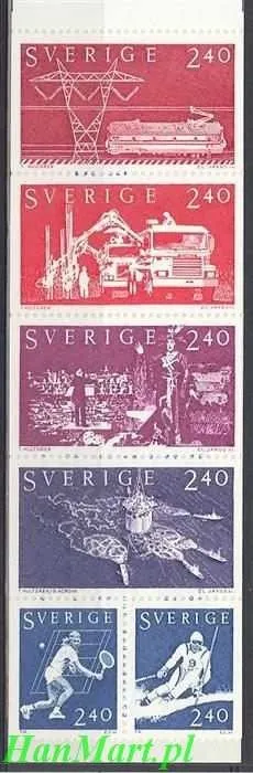 Znaczek Szwecja 1981 Mi mh 84 Czyste **