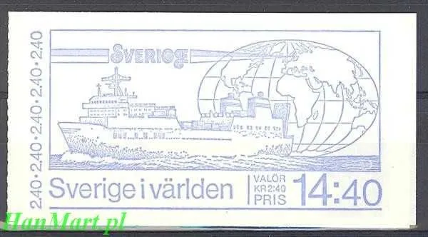 Znaczek Szwecja 1981 Mi mh 84 Czyste **