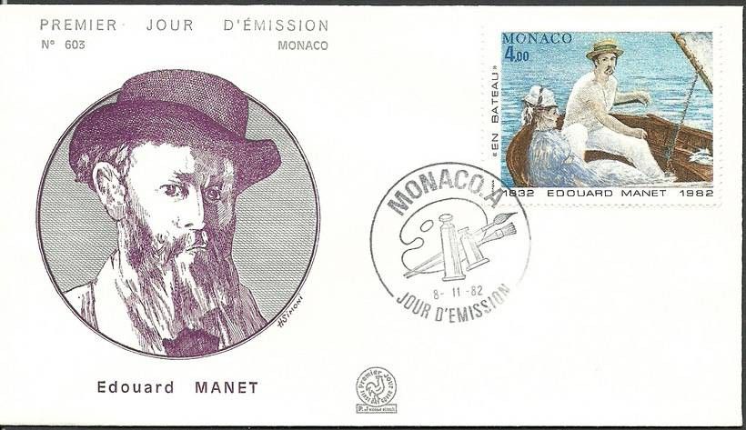 Znaczek Monako 1982 Mi 1556 FDC
