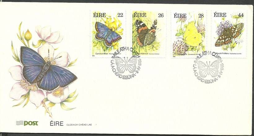 Znaczek Irlandia 1985 Mi 559-562 FDC