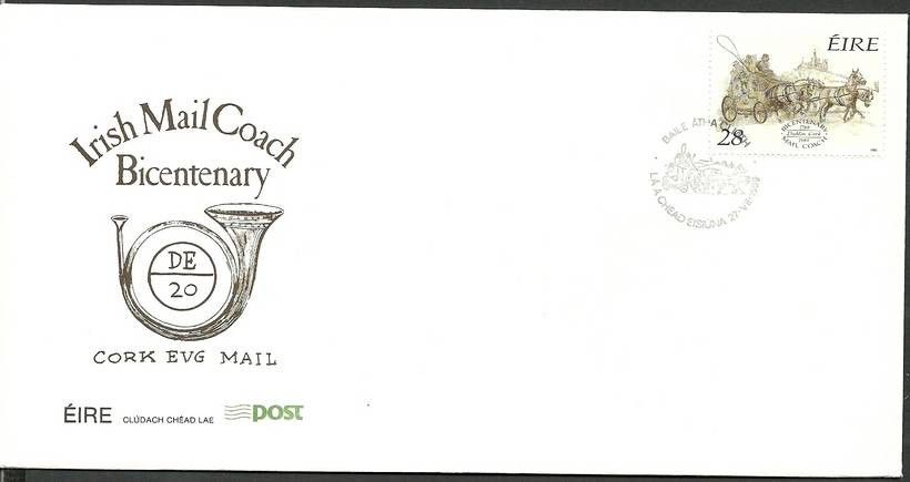 Znaczek Irlandia 1989 Mi 684 FDC