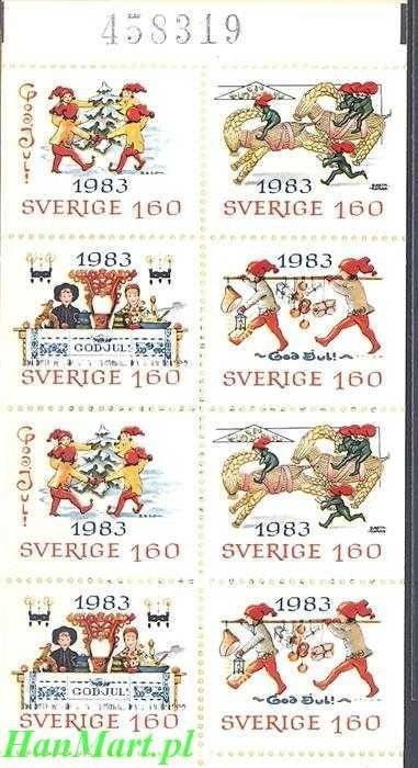 Znaczek Szwecja 1983 Mi mh 95 Czyste **