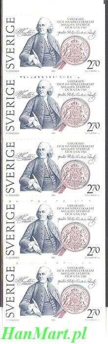 Znaczek Szwecja 1983 Mi mh 1232 Czyste **