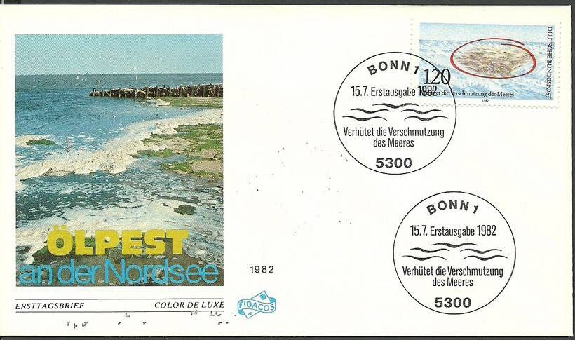 Znaczek Niemcy 1982 Mi 1144 FDC