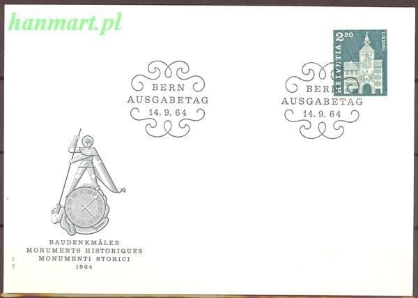 Szwajcaria 1964 Mi 802 FDC