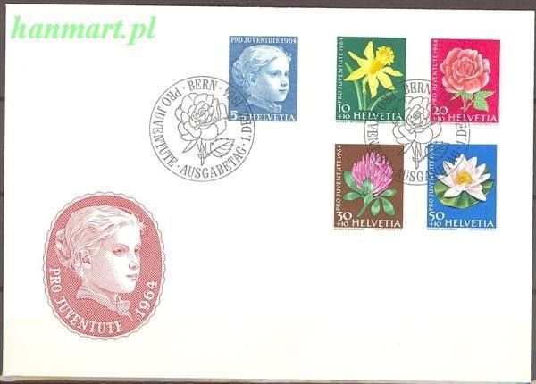 Znaczek Szwajcaria 1964 Mi 803-807 FDC
