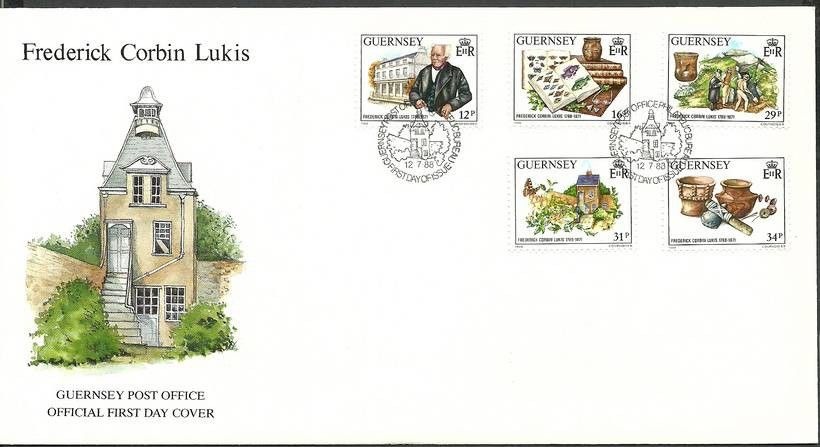 Znaczek Guernsey 1988 Mi 421-425 FDC