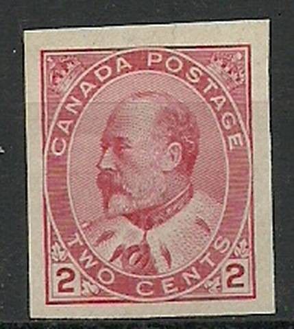 Znaczek Kanada 1903 Mi 78U Z podlepką *