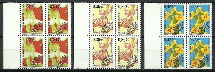 Znaczek Francja 2007 Mi 4193-4195 Czyste **