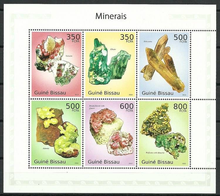 Znaczek Gwinea Bissau 2010 Mi ark 4985-4990 Czyste **