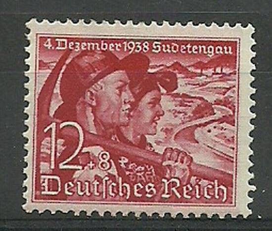 Znaczek Deutsches Reich / III Rzesza 1938 Mi 685 Czyste **
