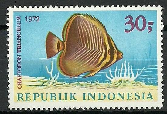 Znaczek Indonezja 1972 Mi 722 Czyste **