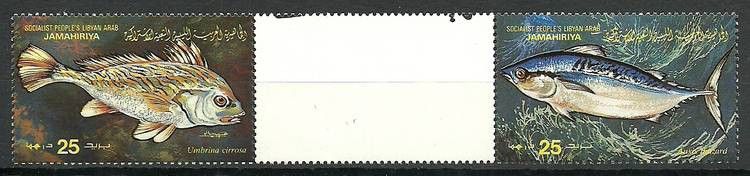 Znaczek Libia 1983 Mi 1153+1150 Czyste **