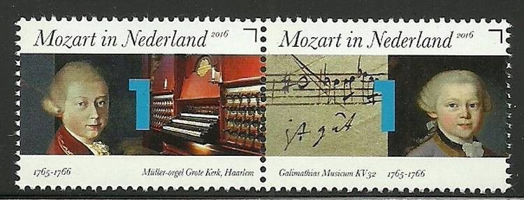 Znaczek Holandia 2016 Mi 3471-3472 Czyste **