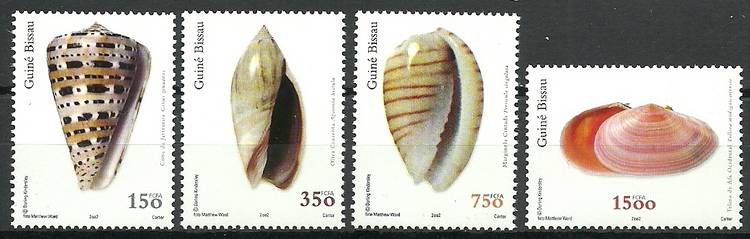 Znaczek Gwinea Bissau 2002 Mi 2021-2024 Czyste **