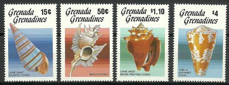 Znaczek Grenada i Grenadyny 1986 Mi 777-780 Czyste **