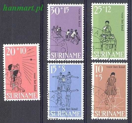 Znaczek Surinam 1968 Mi 548-552 Stemplowane