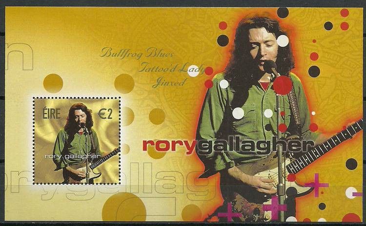 Znaczek Irlandia 2002 Mi bl 45 Czyste **